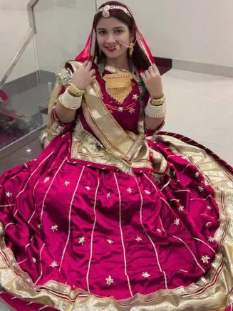 Satan rajputi poshak