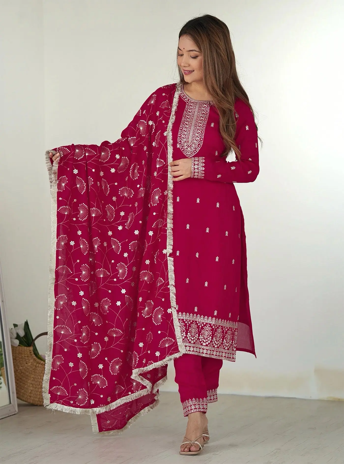 Pink kurta set Pink kurta set