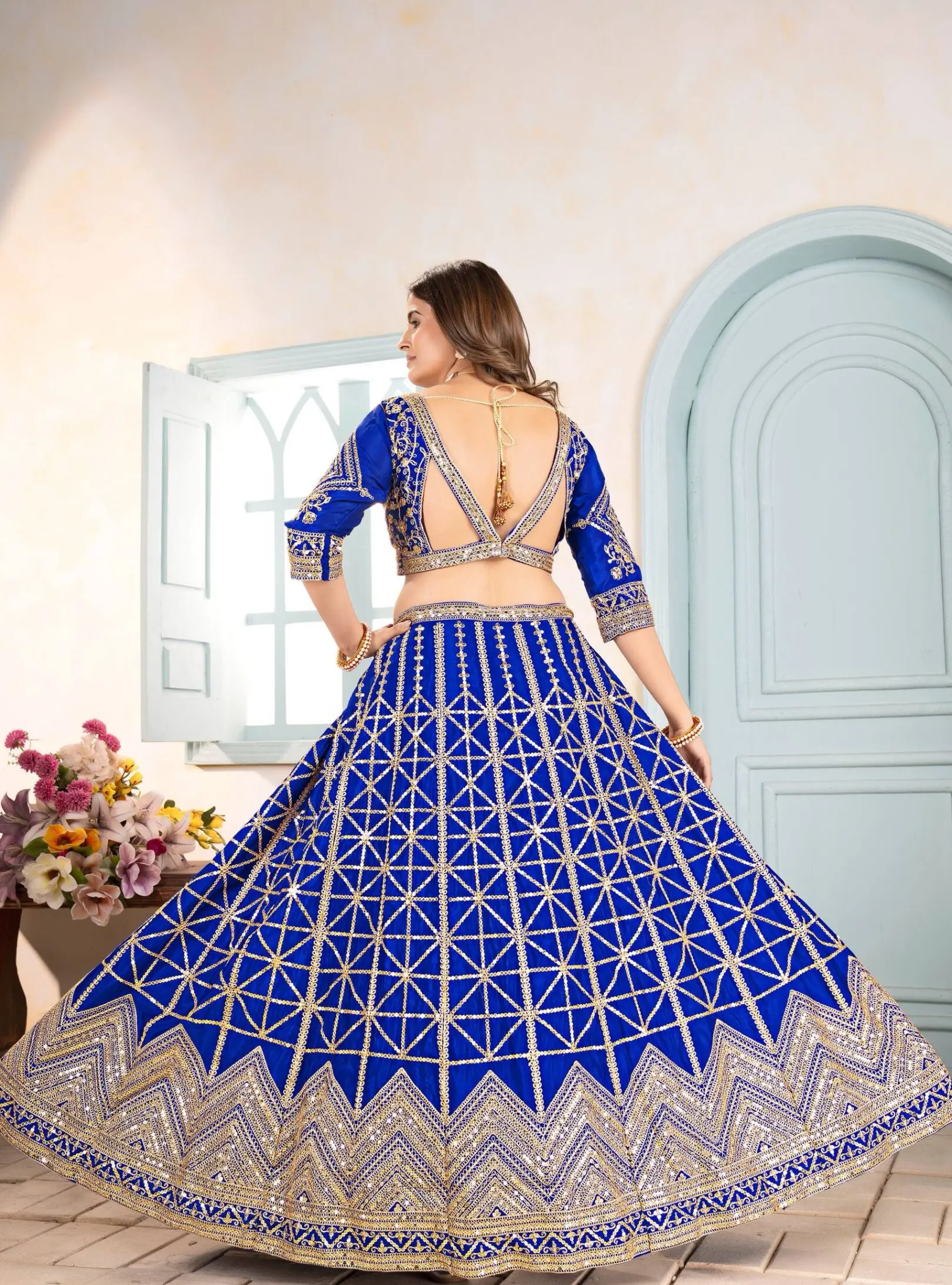 New trendy party wear lehenga