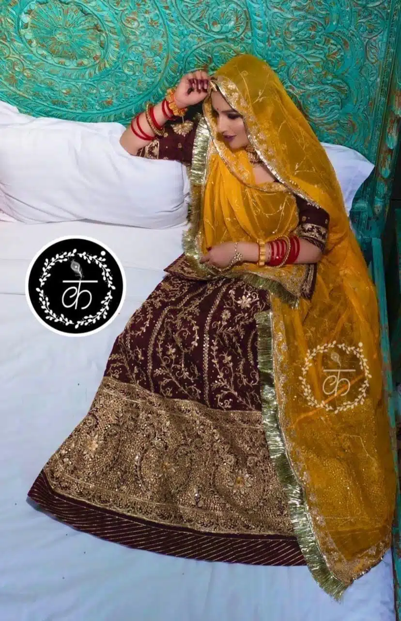 Rajputi Bridal Poshak