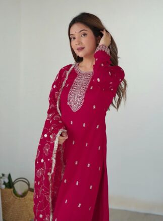 Pink kurta set