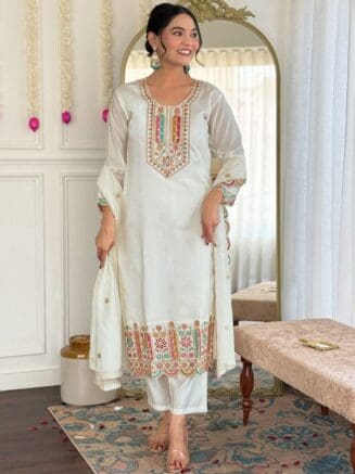 Meesho party wear kurti set