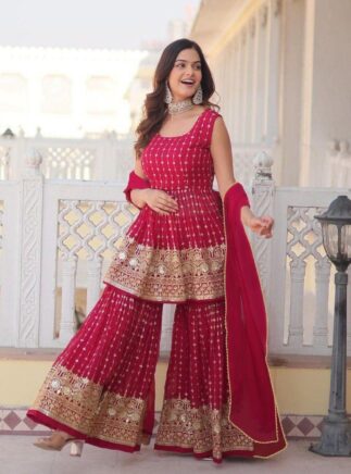 Women Kurta Pant Dupatta Set Meesho