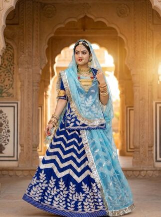 Rajputi Gota Work Poshak