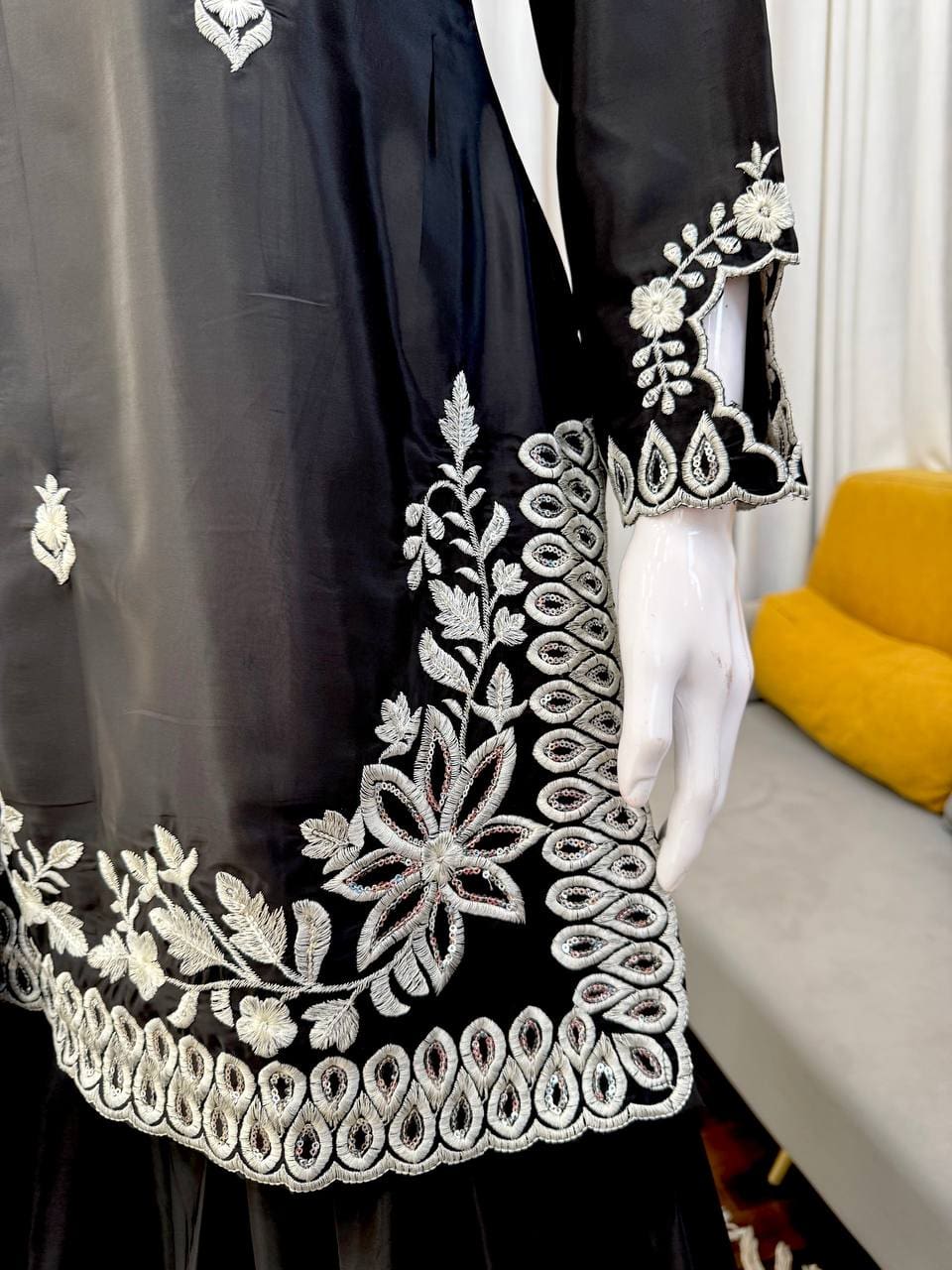 photo_10_2026-02-18_21-00-43 Black Natural Crepe Palazzo Set with Dupatta – Elegant Festive Wear for Women RjPoshak