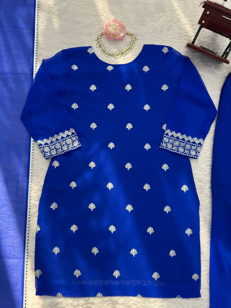 photo_13_2026-02-06_12-29-18 Blue Designer Sharara Set with Dupatta for Women