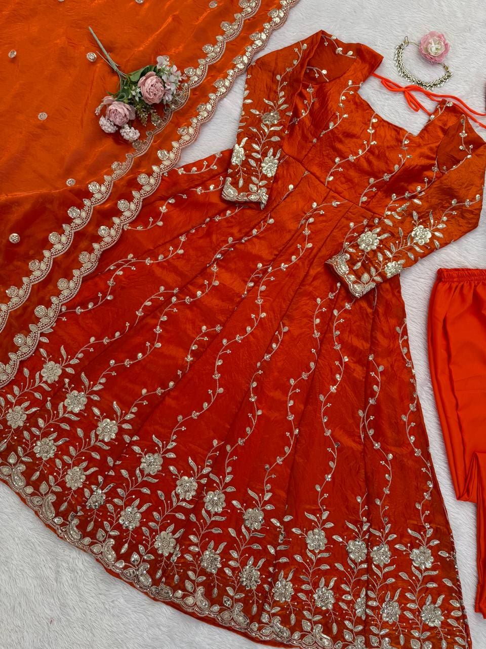 photo_21_2026-02-07_16-58-45 Designer Anarkali Suit with Dupatta – Festive & Party Wear | RjPoshak