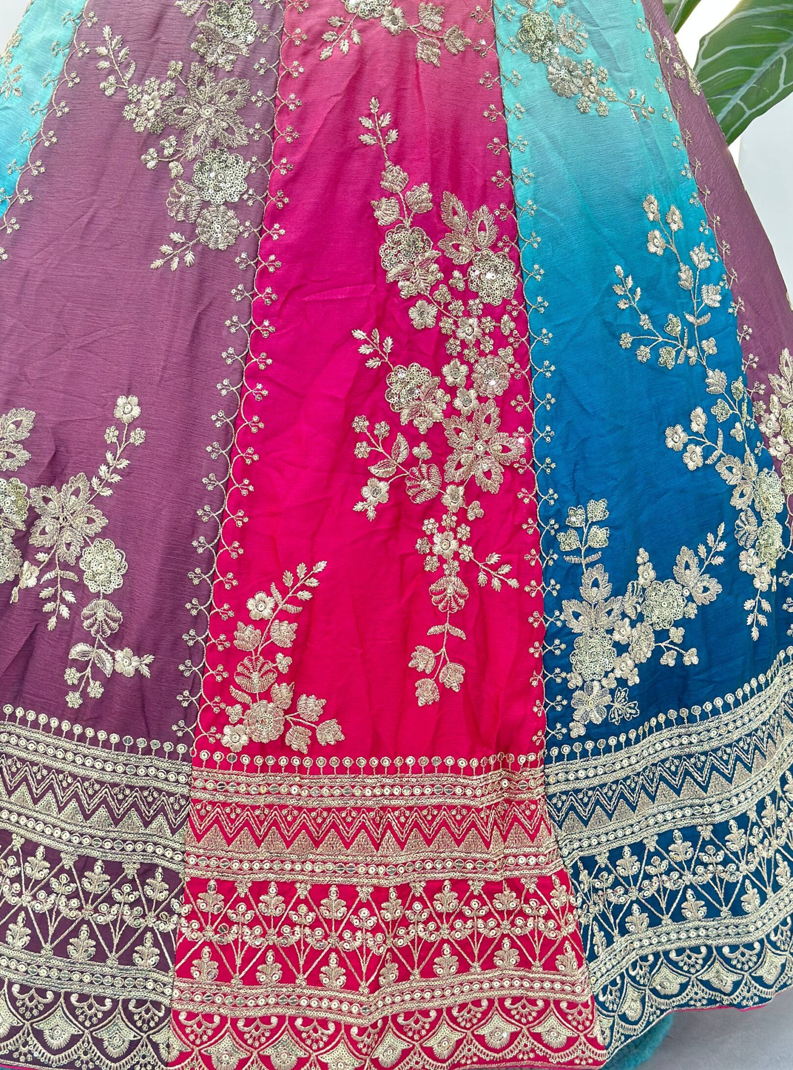 Buy Latest Multicolour Heavy Designer Lehenga Choli – Wedding Special With RjPoshak