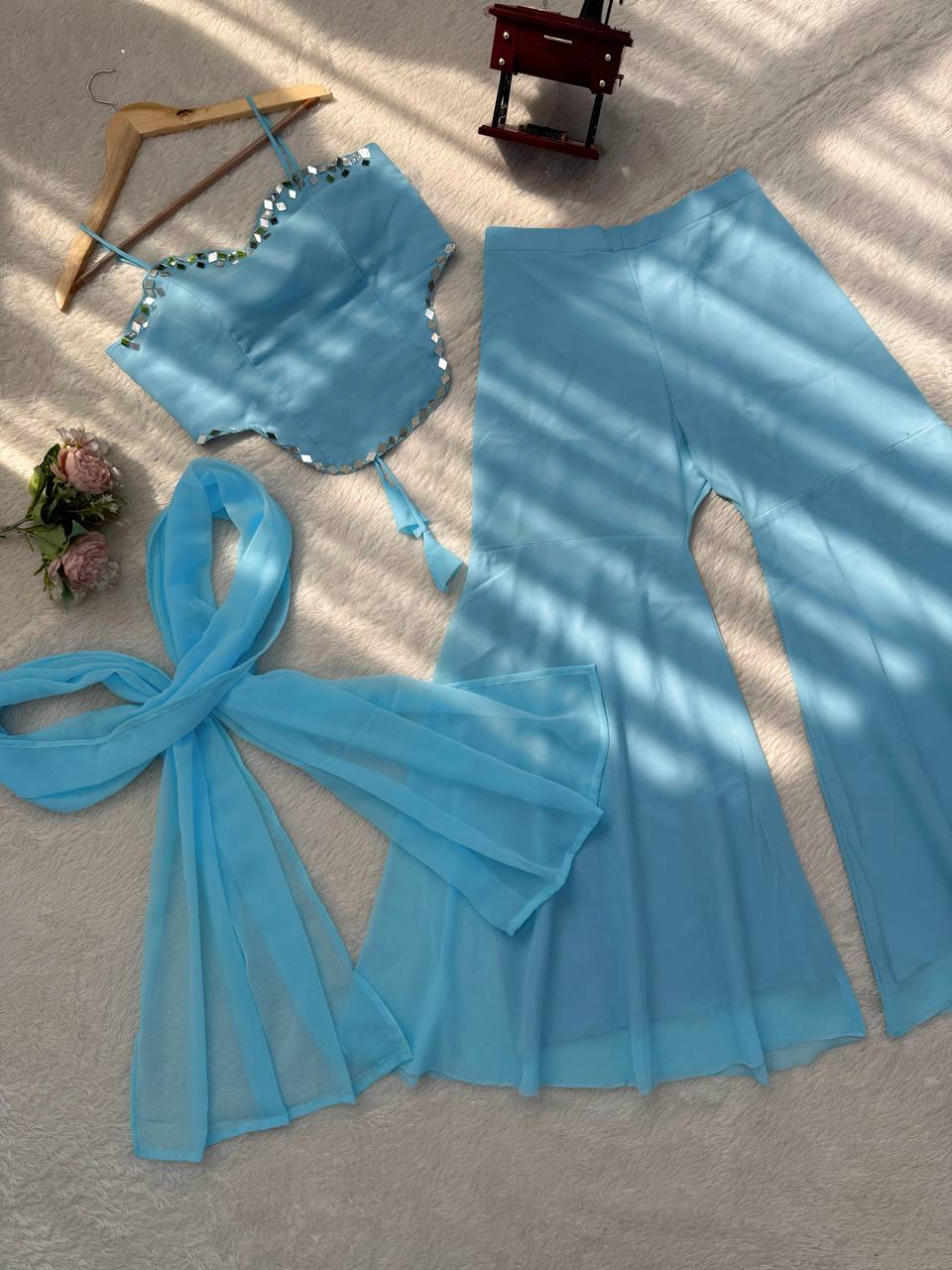 photo_10_2026-03-21_09-33-54 Designer Mirror Work Sharara Set in Faux Georgette – RjPoshak