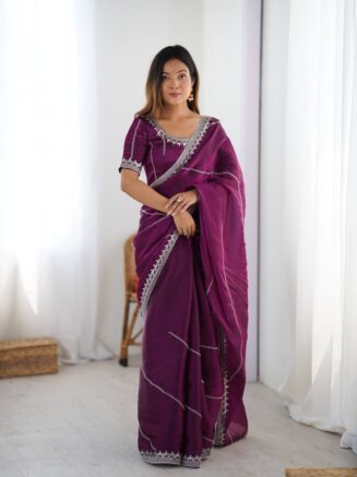 Buy Heavy JMC Silk Designer Saree for Women-RjPoshak