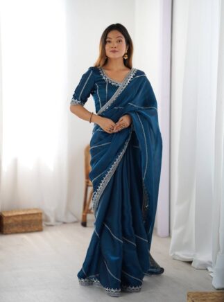 Buy Heavy JMC Silk Designer Saree for Women-RjPoshak