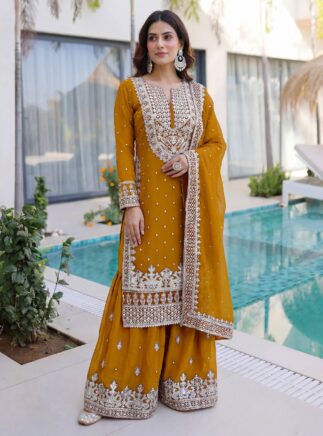 Online Pakistani Sharara Suit for Women | Festive Wear-RjPoshak