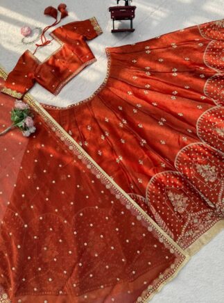 Buy Krishma Silk Designer Lehenga Choli for Women- Online RjPoshak