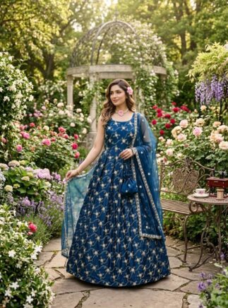 Buy Designer Anarkali Suit Set with Dupatta for Women – Party Wear & Wedding Anarkali | RjPoshak