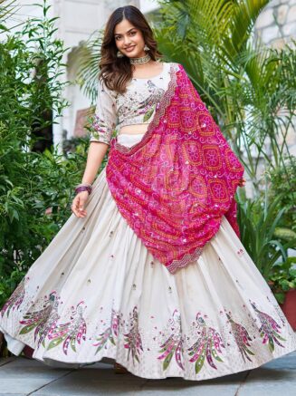 lehenga choli white lehenga designer lehenga wedding wear party wear lehenga festive wear ethnic wear women lehenga rjposhak