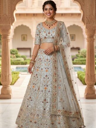 Buy - Satin Silk Lehenga Choli I RjPoshak