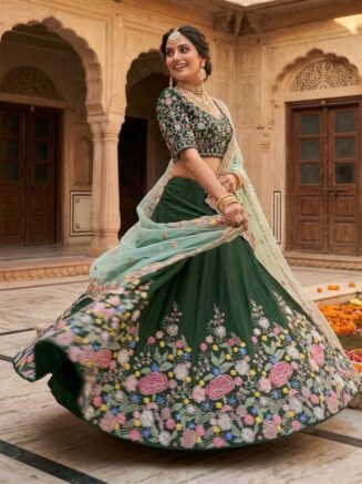 Designer Super Satin Silk Lehenga Choli I RjPoshak