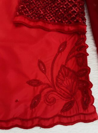 Natural Silk Designer Suit Set with Palazzo I RjPoshak