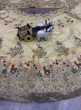 Fendy Silk Lehenga Choli with 4 Meter Flare I RjPoshak